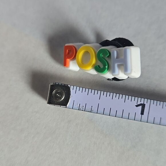 NEW Shoe Charm POSHMARK posh for Crocs! So Fun posh with Poshmark logo … - Picture 6 of 16